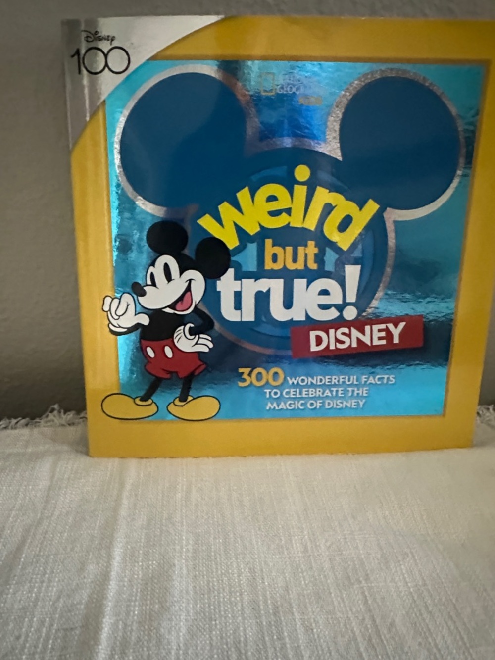 Disney Weird but True! Book - Blue & Yellow Cover by National Geographic Kids